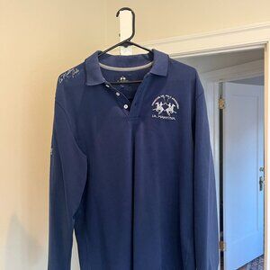 La Martina men's polo shirt - Size L - Made in Turkey